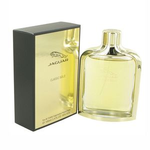 Jaguar Classic Gold Eau De Toilette Perfume Spray for Men (Made in France)